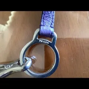 Prada | Accessories | Soldauthentic Prada Purple Ostrich  display picture 1